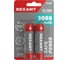 Аккумулятор REXANT 18650 unprotected Li-ion 3000mAH 3.7В 2шт 30-2035-05 6