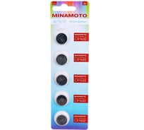 Батарейка Minamoto литий CR1632, 5 card 81632