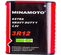 Батарейка Minamoto 3R12, 1 shrink 600