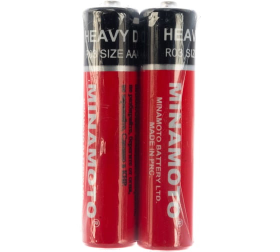 Батарейка Minamoto R03, 2 shrink 4010