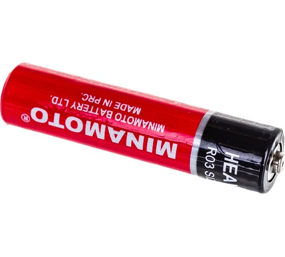 Батарейка Minamoto R03, 4 shrink 401