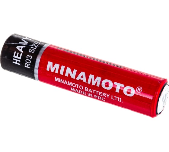 Батарейка Minamoto R03, 4 shrink 401