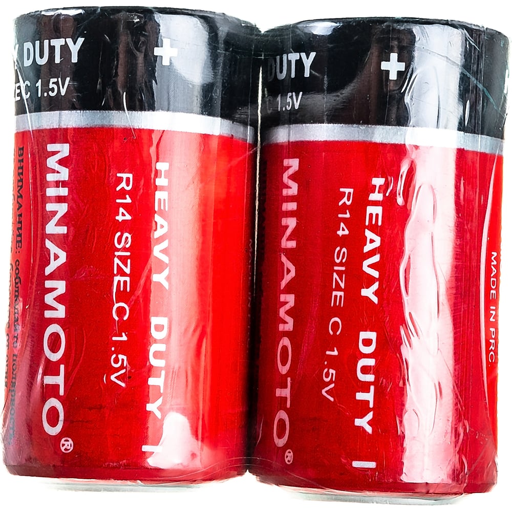 Батарейка Minamoto R14, 2 shrink 201 - выгодная цена, отзывы ...