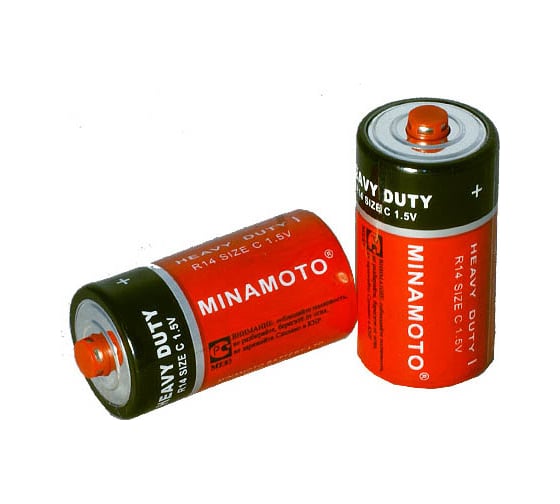 Батарейка Minamoto R14, 2 shrink 201