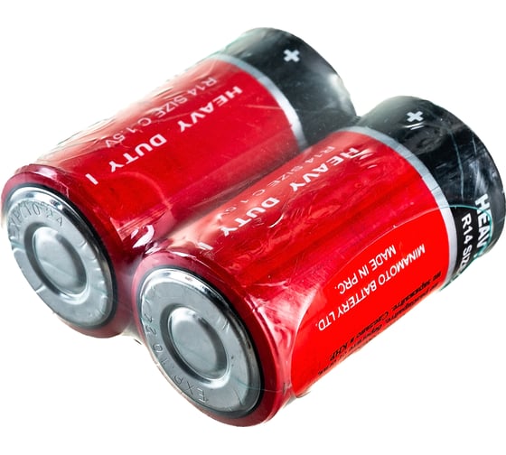 Батарейка Minamoto R14, 2 shrink 201