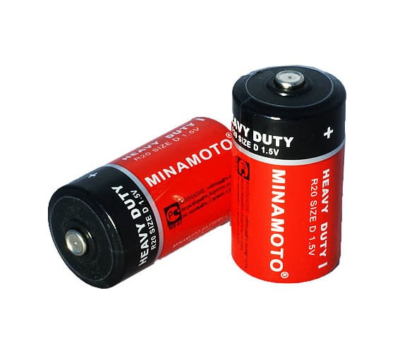 Батарейка Minamoto R20, 2 shrink 101