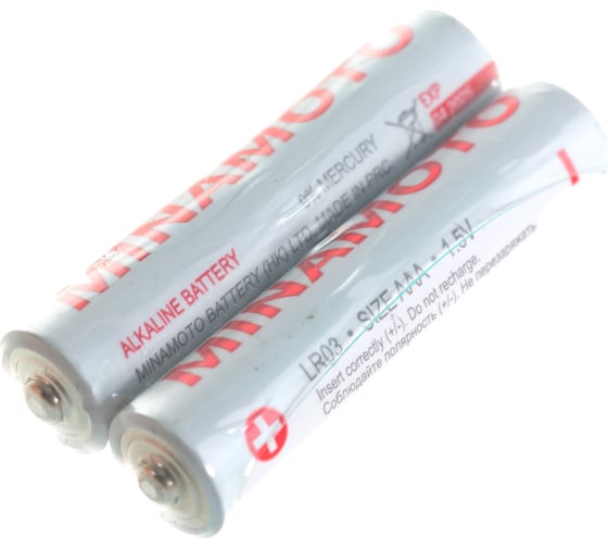Батарейка Minamoto LR03, 2 shrink 405