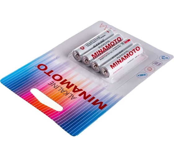 Батарейка Minamoto LR03, 4 card 4020