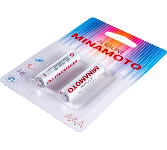 Батарейка Minamoto LR03, 2 card 402