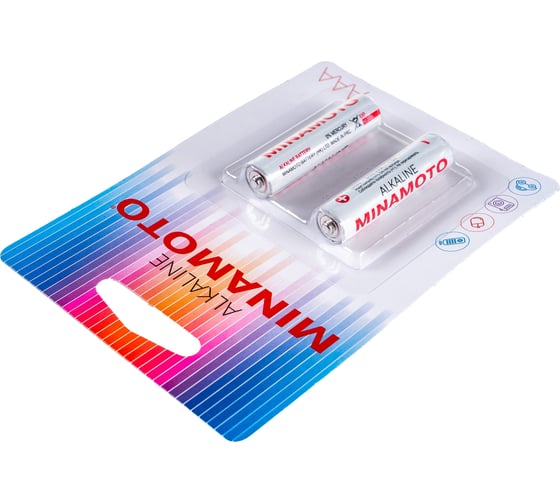 Батарейка Minamoto LR03, 2 card 402