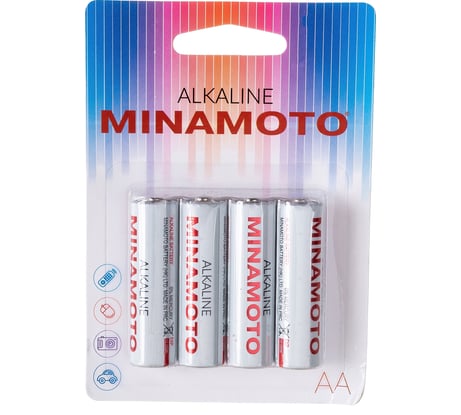 Батарейка Minamoto LR6, 4 card 3020