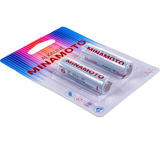 Батарейка Minamoto LR6, 2 card 302