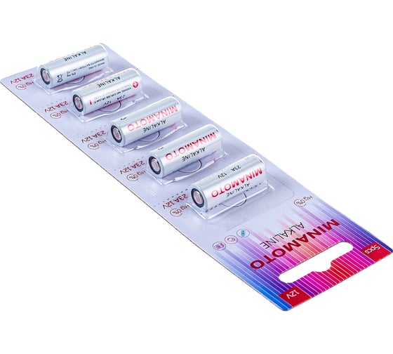 Батарейка Minamoto A23 0% Hg, 5 card 1031