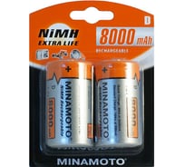 Аккумулятор Minamoto D, 8000mAh, 2 card 1112