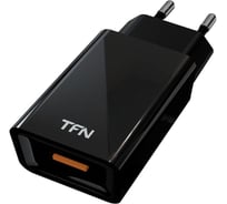 Сетевое зарядное устройство TFN QuickCharge 3.0 black -WCQC3BK