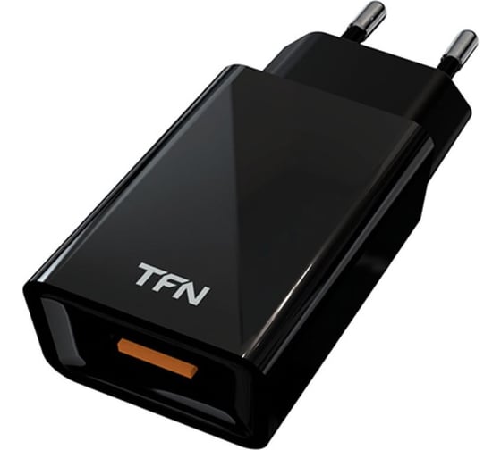 Сетевое зарядное устройство TFN QuickCharge 3.0 black -WCQC3BK