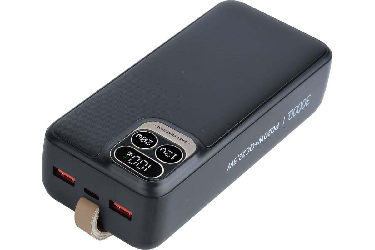 Powerbank PERFEO Atomic Age 30000 mAh Black 30022683