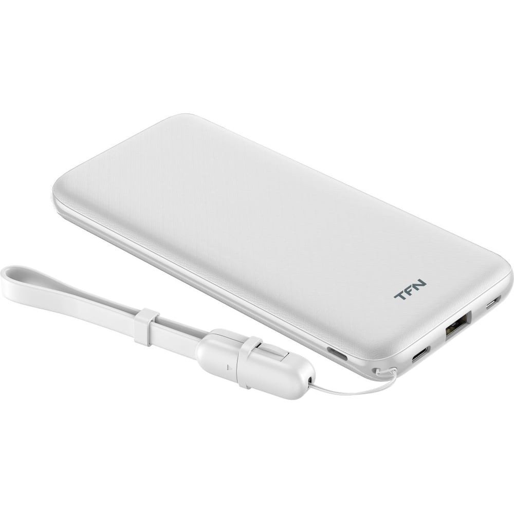 Внешний аккумулятор TFN PowerStation 10000mAh, белый -PB-210-WH TFN-PB ...