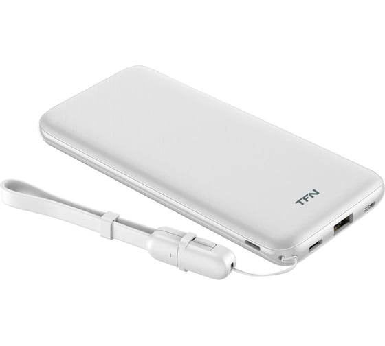 Внешний аккумулятор TFN PowerStation 10000mAh, белый -PB-210-WH TFN-PB-210-WH