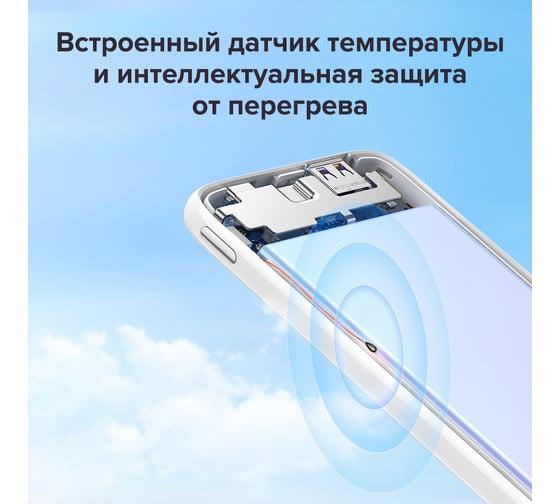 Внешний аккумулятор Ugreen PB200 (80700) 10000mAh Ultra Slim Quick Charging 20W Power Bank. Цвет белый 80700_