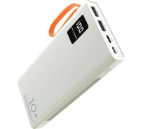 Внешний аккумулятор More Choice 10000mAh 2USB 2.1A PB22-10 с кабелем White PB22-10 White