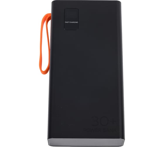 Внешний аккумулятор More Choice 30000mAh 2USB 2.1A PB22-30 с кабелем Black PB22-30 Black