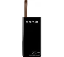 Внешний аккумулятор More Choice 20000mAh 2USB 2.1A PB60-20 Black