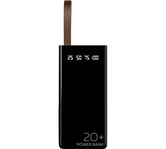 Внешний аккумулятор More Choice 20000mAh 2USB 2.1A PB60-20 Black