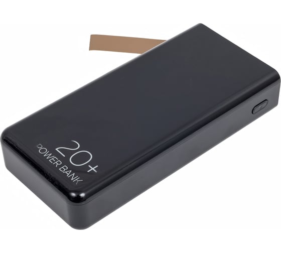Внешний аккумулятор More Choice 20000mAh 2USB 2.1A PB60-20 Black