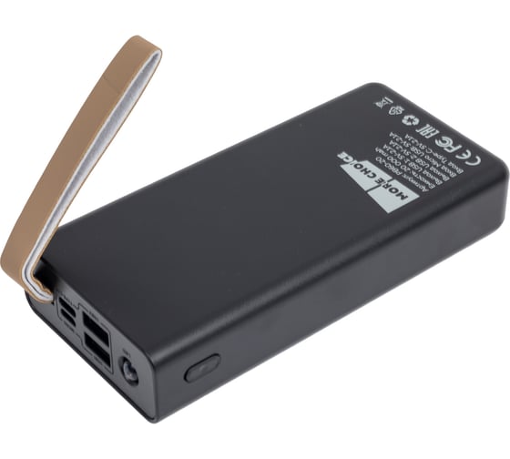 Внешний аккумулятор More Choice 20000mAh 2USB 2.1A PB60-20 Black