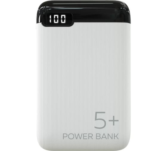 Внешний аккумулятор More Choice 5000mAh 2USB 2.1A PB19-05 White 1