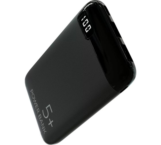 Внешний аккумулятор More Choice 5000mAh 2USB 2.1A PB19-05 Black