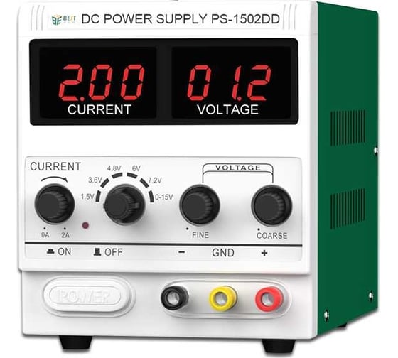 Лабораторный источник питания BestTool BST-1502DD 50Вт, 15В, 2А 145811 1