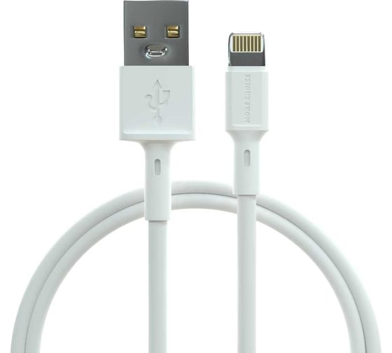 Сетевое зарядное устройство More Choice 2USB 2.4A для Lightning 8-pin NC11i White
