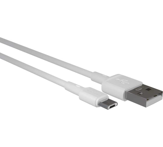 Сетевое зарядное устройство More Choice 2USB 2.4A для micro USB NC11m White