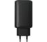 Сетевое зарядное устройство More Choice1USB+2Type-C 3.0A PD 65W быстрая зарядка NC79 Black 3