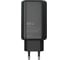 Сетевое зарядное устройство More Choice1USB+2Type-C 3.0A PD 65W быстрая зарядка NC79 Black 5
