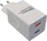 Сетевое зарядное устройство More Choice 2USB 3.0A QC3.0 быстрая зарядка NC69 White 1