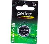 Литиевая батарейка Perfeo CR2032, 1шт. на блистере 30006805