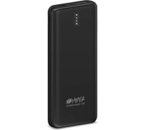 Внешний аккумулятор HIPER Li-Pol 10000 mAh 2.4A+2.4A 2xUSB 1xType-C черный PSL10000 BLACK