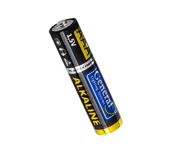 Батарейка General Lighting Systems GBAT-LR03 AAA щелочная 24шт 800554 1