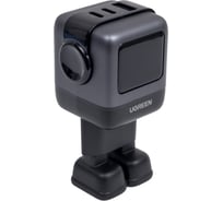 Сетевое зарядное устройство UGREEN Nexode Robot 65Вт 2xUSB-C, 1xUSB-A, GaN, цвет серый космос 25685B