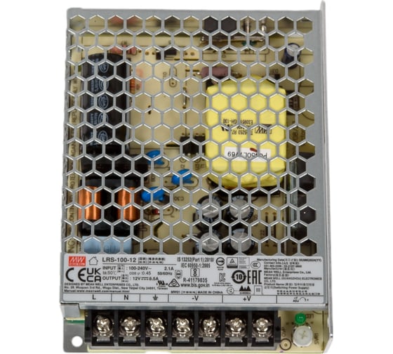 Источник питания Mean Well AC/DC LRS-100-12 Т02293050
