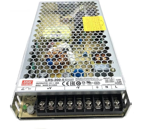 Источник питания Mean Well AC/DC LRS-200-5 Т02276488