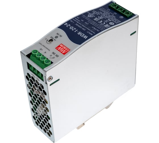 Источник питания Mean Well AC/DC WDR-120-24 Т00297182