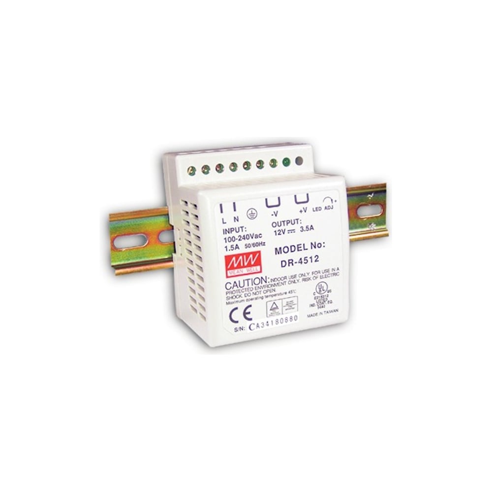 Источник питания Mean Well AC/DC DR-4524 45Вт Т00035368 - выгодная цена ...