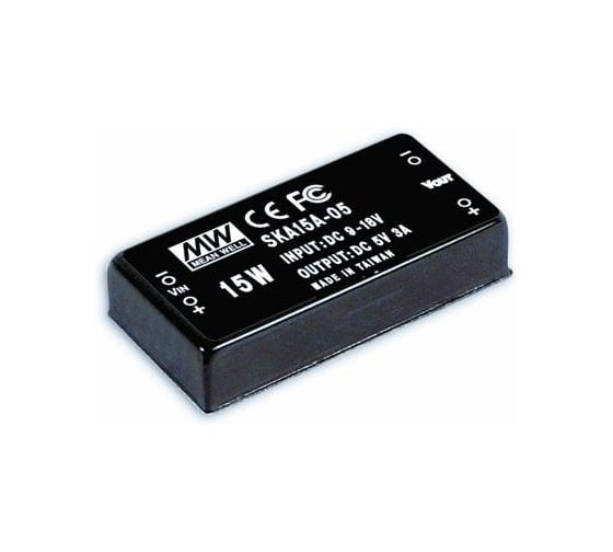 Преобразователь Mean Well DC/DC SKA15C-15 Т00173322