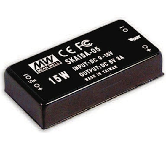 Преобразователь Mean Well DC/DC SKA15C-15 Т00173322 1