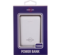 Зарядное устройство Mobylos Power Bank 10000 mAh 30427/белый