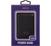 Зарядное устройство Mobylos Power Bank 10000 mAh 30427/черный